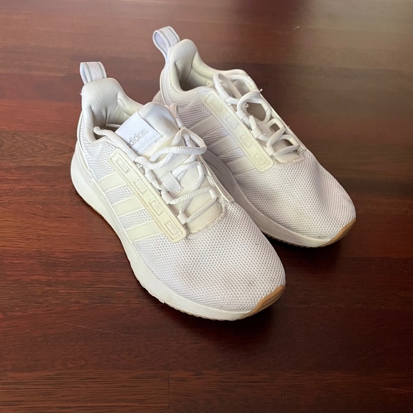 White Adidas Sneakers - Picture 1 of 3